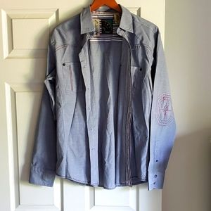 191 Unlimited L Button Up Excellent Condition